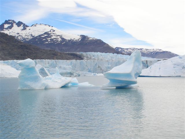 boottocht - Upsala glaciar