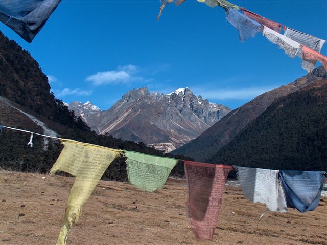 eindpunt Yumthang vallei